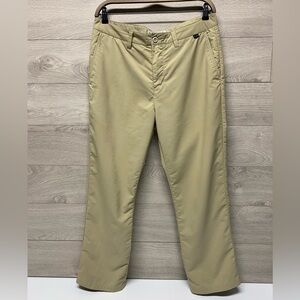 Travis Mathew Tan Casual Pants Sz 34